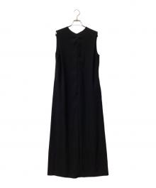 UNITED ARROWS & SONS（ユナイテッドアローズ アンド サンズ）の古着「Ⅱ+ DRESS」｜ブラック