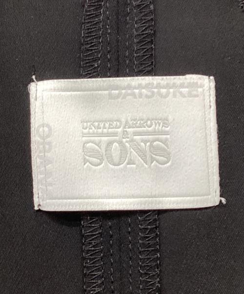 UNITED ARROWS & SONS（ユナイテッドアローズ アンド サンズ）UNITED ARROWS & SONS (ユナイテッドアローズ アンド サンズ) Ⅱ+ DRESS ブラック サイズ:Mの古着・服飾アイテム