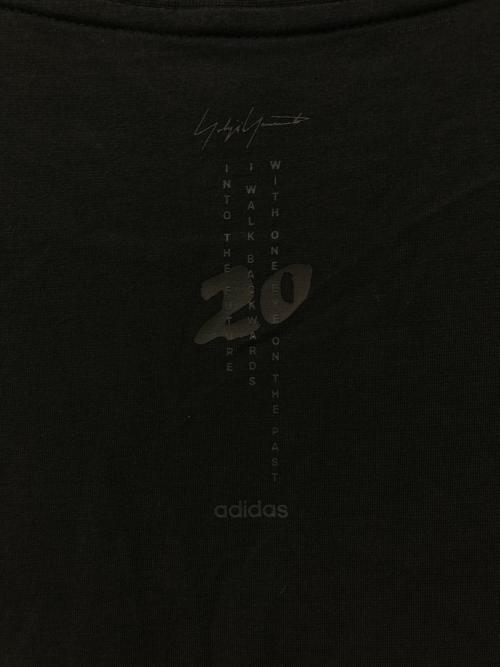 Y-3（ワイスリー）Y-3 (ワイスリー) チェストビッグロゴTシャツ ブラック サイズ:Sの古着・服飾アイテム