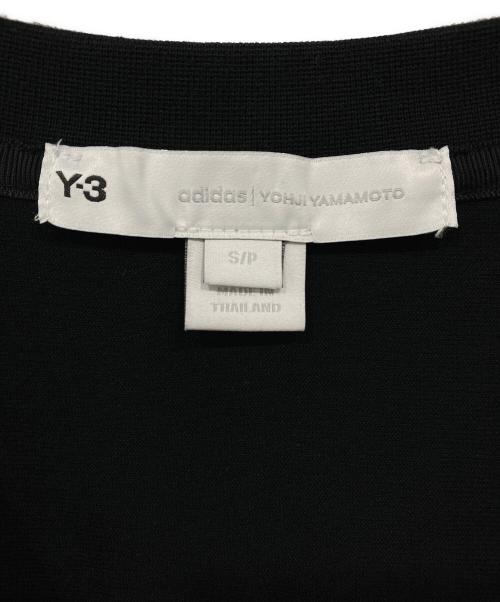 Y-3（ワイスリー）Y-3 (ワイスリー) チェストビッグロゴTシャツ ブラック サイズ:Sの古着・服飾アイテム