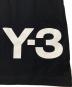 中古・古着 Y-3 (ワイスリー) チェストビッグロゴTシャツ ブラック サイズ:S：6000円