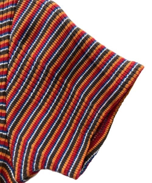 Hysteric Glamour（ヒステリックグラマー）Hysteric Glamour (ヒステリックグラマー) WRAPPED HEART LOGO刺繍 チビTシャツ レッド サイズ:FREEの古着・服飾アイテム