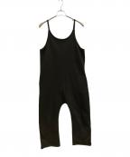 R&D.M.Co-OLDMAN'S TAILORオールドマンズテイラー）の古着「スウェットサロペット」｜ブラック