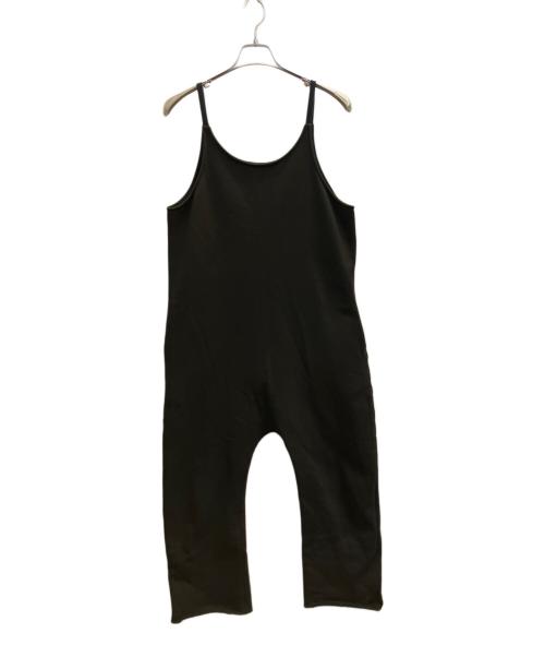 R&D.M.Co-OLDMAN'S TAILOR（オールドマンズテイラー）R&D.M.Co-OLDMAN'S TAILOR (オールドマンズテイラー) スウェットサロペット ブラック サイズ:フリーの古着・服飾アイテム