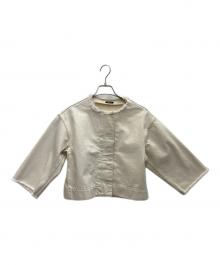 R&D.M.Co-OLDMAN'S TAILOR（オールドマンズテイラー）の古着「カットオフジャケット」｜アイボリー