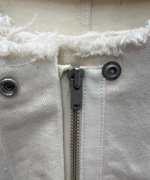 R&D.M.Co-OLDMAN'S TAILOR（オールドマンズテイラー）R&D.M.Co-OLDMAN'S TAILOR (オールドマンズテイラー) カットオフジャケット アイボリー サイズ:FREEの古着・服飾アイテム