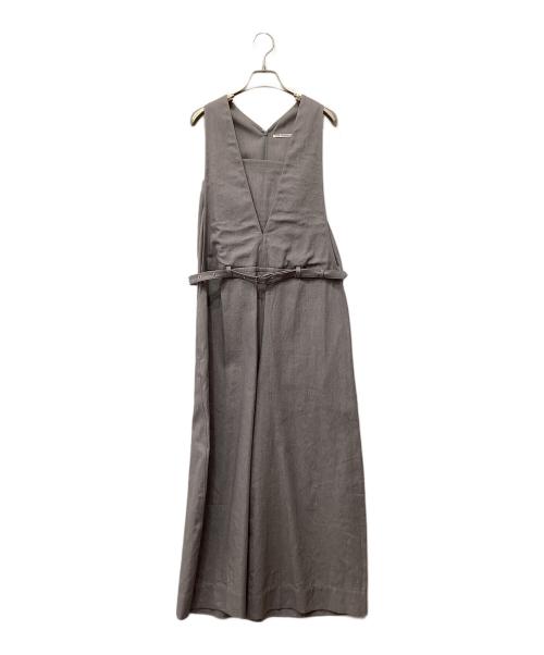 TENNE HANDCRAFTED MODERN（テン ハンドクラフテッド モダン）TENNE HANDCRAFTED MODERN (テン ハンドクラフテッド モダン) V NECK ALL IN ONE グレー サイズ:Freeの古着・服飾アイテム