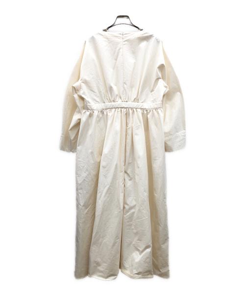TENNE HANDCRAFTED MODERN（テン ハンドクラフテッド モダン）TENNE HANDCRAFTED MODERN (テン ハンドクラフテッド モダン) new waist shirring dress アイボリー サイズ:FREEの古着・服飾アイテム