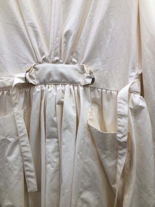 TENNE HANDCRAFTED MODERN（テン ハンドクラフテッド モダン）TENNE HANDCRAFTED MODERN (テン ハンドクラフテッド モダン) new waist shirring dress アイボリー サイズ:FREEの古着・服飾アイテム