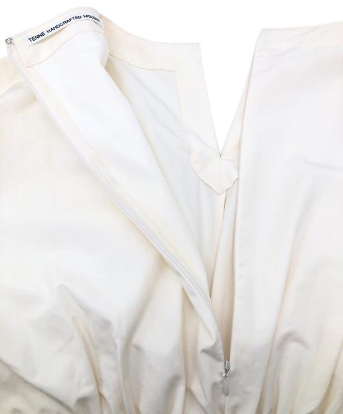 TENNE HANDCRAFTED MODERN（テン ハンドクラフテッド モダン）TENNE HANDCRAFTED MODERN (テン ハンドクラフテッド モダン) new waist shirring dress アイボリー サイズ:FREEの古着・服飾アイテム