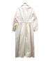 TENNE HANDCRAFTED MODERN (テン ハンドクラフテッド モダン) new waist shirring dress アイボリー サイズ:FREE：25000円