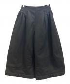 TENNE HANDCRAFTED MODERNテン ハンドクラフテッド モダン）の古着「WOOL PADDED CULOTTES」｜ブラック