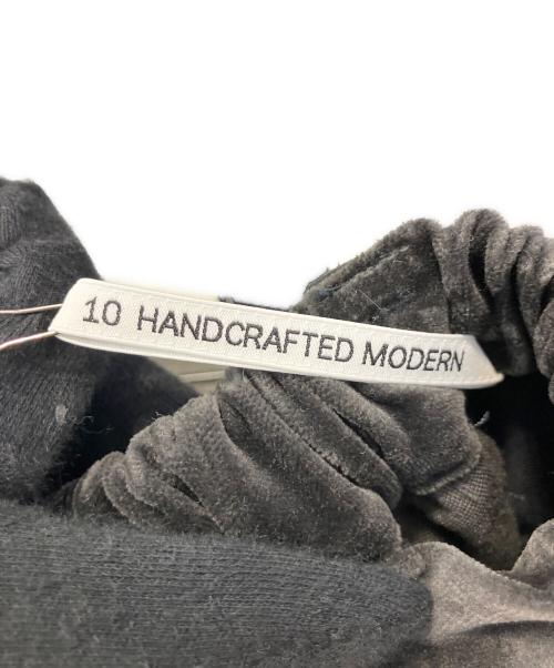 TENNE HANDCRAFTED MODERN（テン ハンドクラフテッド モダン）TENNE HANDCRAFTED MODERN (テン ハンドクラフテッド モダン) 3 tuck tapered pants グレー サイズ:Ｓの古着・服飾アイテム