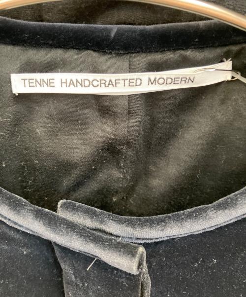 TENNE HANDCRAFTED MODERN（テン ハンドクラフテッド モダン）TENNE HANDCRAFTED MODERN (テン ハンドクラフテッド モダン) VELVET PADDED JACKET ネイビー サイズ:フリーの古着・服飾アイテム