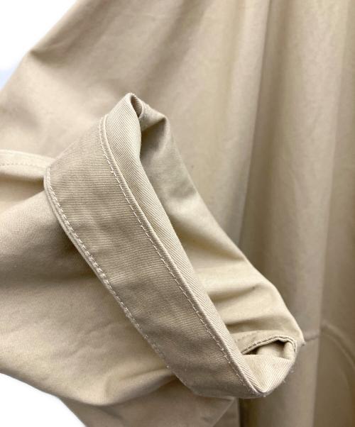 TENNE HANDCRAFTED MODERN（テン ハンドクラフテッド モダン）TENNE HANDCRAFTED MODERN (テン ハンドクラフテッド モダン) LONG CAPE COAT WITH HOOD ベージュ サイズ:SIZE FREEの古着・服飾アイテム