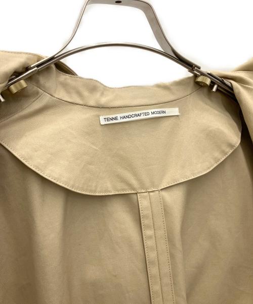 TENNE HANDCRAFTED MODERN（テン ハンドクラフテッド モダン）TENNE HANDCRAFTED MODERN (テン ハンドクラフテッド モダン) LONG CAPE COAT WITH HOOD ベージュ サイズ:SIZE FREEの古着・服飾アイテム