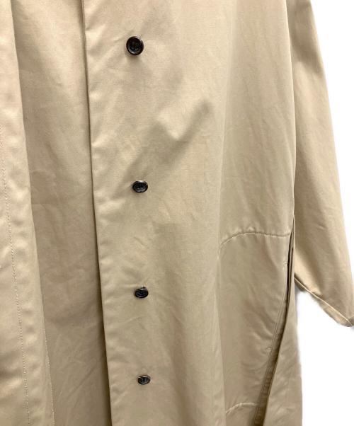 TENNE HANDCRAFTED MODERN（テン ハンドクラフテッド モダン）TENNE HANDCRAFTED MODERN (テン ハンドクラフテッド モダン) LONG CAPE COAT WITH HOOD ベージュ サイズ:SIZE FREEの古着・服飾アイテム