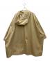 中古・古着 TENNE HANDCRAFTED MODERN (テン ハンドクラフテッド モダン) LONG CAPE COAT WITH HOOD ベージュ サイズ:SIZE FREE：32000円