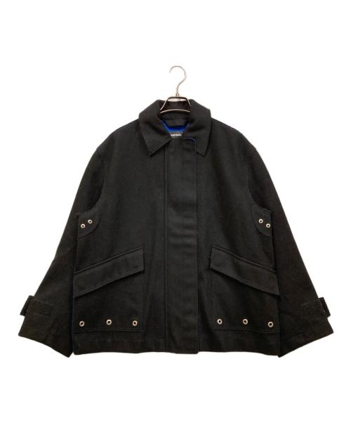 DIESEL（ディーゼル）DIESEL (ディーゼル) カットオフハーフコート ブラック サイズ:SIZE Sの古着・服飾アイテム