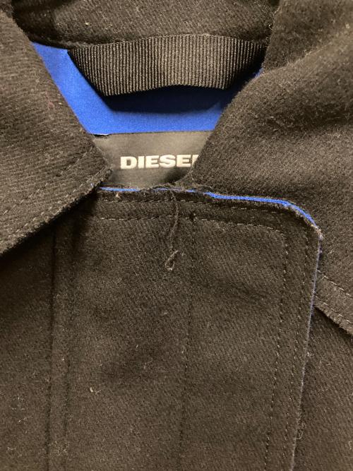 DIESEL（ディーゼル）DIESEL (ディーゼル) カットオフハーフコート ブラック サイズ:SIZE Sの古着・服飾アイテム
