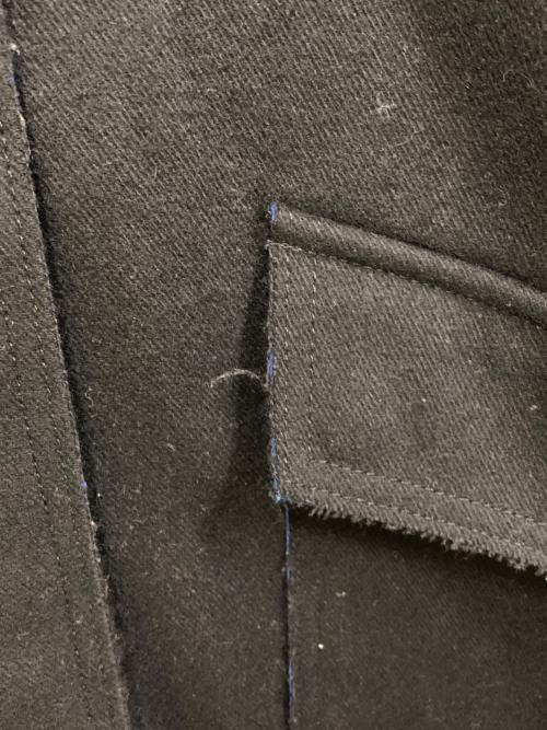 DIESEL（ディーゼル）DIESEL (ディーゼル) カットオフハーフコート ブラック サイズ:SIZE Sの古着・服飾アイテム