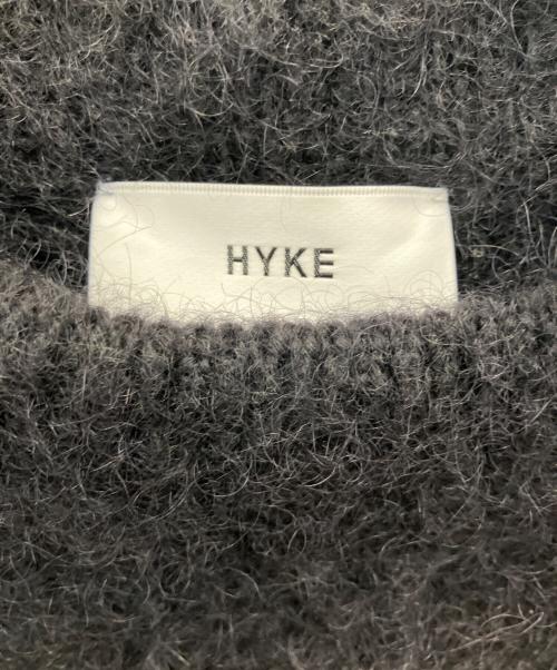 HYKE（ハイク）HYKE (ハイク) MOHAIR CROPPED VEST ブラック サイズ:不明の古着・服飾アイテム