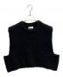 HYKE（ハイク）の古着「MOHAIR CROPPED VEST」｜ブラック