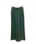 ENFOLD（エンフォルド）の古着「リネンライクリラックスワイドゴムトラウザー」｜グリーン