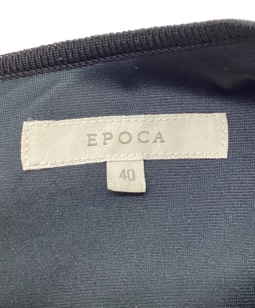 EPOCA（エポカ）EPOCA (エポカ) ノースリーブワンピース ブラック サイズ:40の古着・服飾アイテム