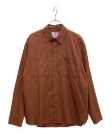 son of the cheese（（サノバチーズ））の古着「ウールワークシャツ」｜ブラウン