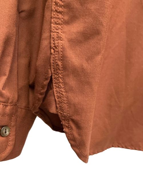 son of the cheese（サノバチーズ）SON OF THE CHEESE (（サノバチーズ）) ウールワークシャツ ブラウン サイズ:Mの古着・服飾アイテム