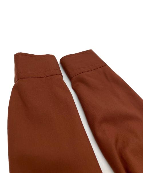 son of the cheese（サノバチーズ）SON OF THE CHEESE (（サノバチーズ）) ウールワークシャツ ブラウン サイズ:Mの古着・服飾アイテム