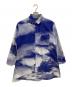 ISSEY MIYAKE（イッセイミヤケ）の古着「クラウドジャガードシャツ」｜ブルー