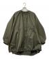 martinique（マルティニーク）の古着「ハイカウントタフタギャザーブルゾン」｜オリーブ