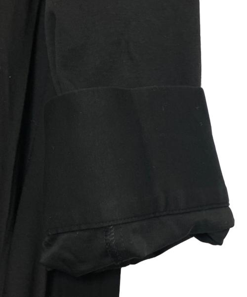 DEPAREILLE（デパリエ）DEPAREILLE (デパリエ) ハーフボタンロングワンピース ブラック サイズ:38の古着・服飾アイテム