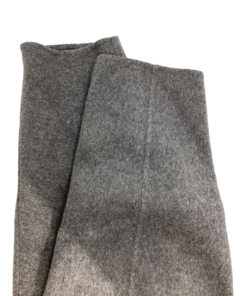 ADORE（アドーア）ADORE (アドーア) ラムウールショートビーバーロングコート グレー サイズ:38の古着・服飾アイテム