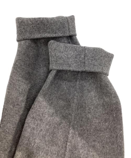 ADORE（アドーア）ADORE (アドーア) ラムウールショートビーバーロングコート グレー サイズ:38の古着・服飾アイテム