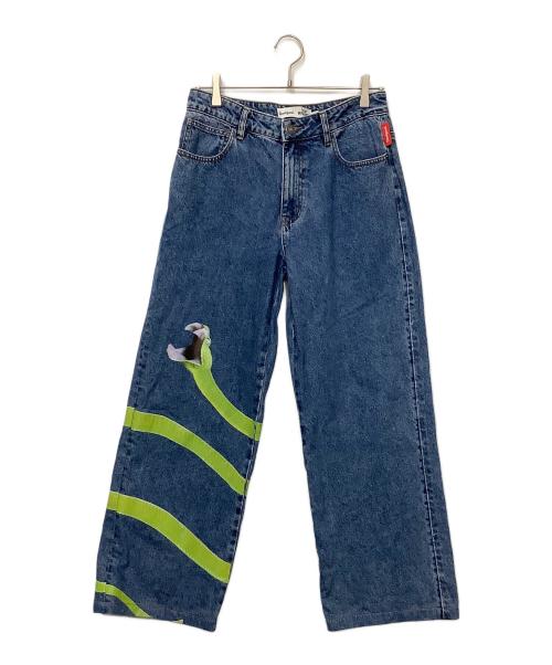 Desigual（デシグアル）Desigual (デシグアル) Tyler McGillivaryデニムパンツ ブルー サイズ:Sの古着・服飾アイテム