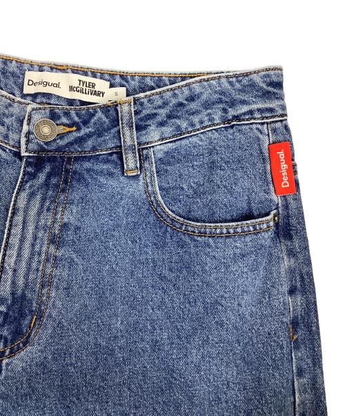 Desigual（デシグアル）Desigual (デシグアル) Tyler McGillivaryデニムパンツ ブルー サイズ:Sの古着・服飾アイテム
