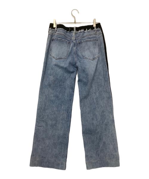 Desigual（デシグアル）Desigual (デシグアル) コンビネーションデニムパンツ ブルー サイズ:38の古着・服飾アイテム