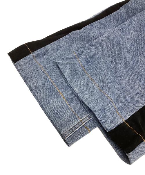 Desigual（デシグアル）Desigual (デシグアル) コンビネーションデニムパンツ ブルー サイズ:38の古着・服飾アイテム