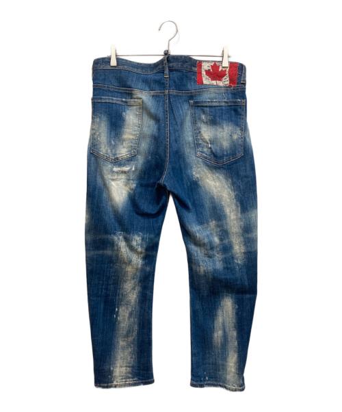 DSQUARED2（ディースクエアード）DSQUARED2 (ディースクエアード) Big Brother Jean インディゴ サイズ:50の古着・服飾アイテム
