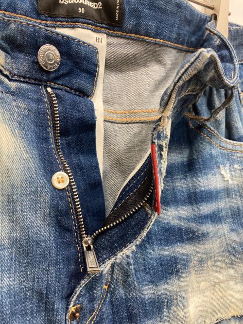 DSQUARED2（ディースクエアード）DSQUARED2 (ディースクエアード) Big Brother Jean インディゴ サイズ:50の古着・服飾アイテム