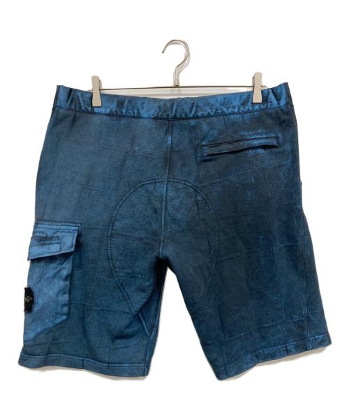 STONE ISLAND（ストーンアイランド）STONE ISLAND (ストーンアイランド) FROST CARGO SHORTS ブルー サイズ:Lの古着・服飾アイテム