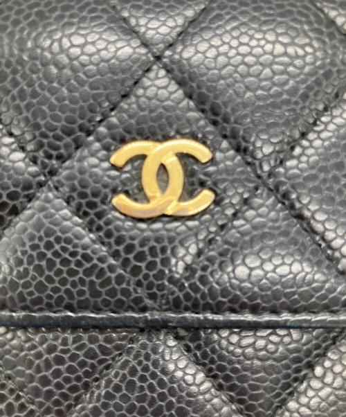 CHANEL（シャネル）CHANEL (シャネル) ロングウォレット ブラック サイズ:下記参照の古着・服飾アイテム