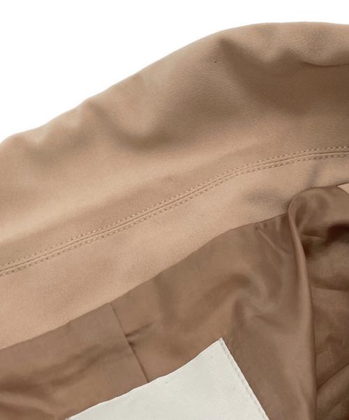 CAPRICIEUX LE'MAGE（カプリシューレマージュ）CAPRICIEUX LE'MAGE (カプリシューレマージュ) 22AW ダブルテーラードジャケット ベージュ サイズ:Fの古着・服飾アイテム