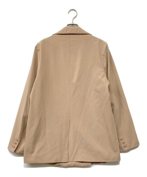 CAPRICIEUX LE'MAGE（カプリシューレマージュ）CAPRICIEUX LE'MAGE (カプリシューレマージュ) 22AW ダブルテーラードジャケット ベージュ サイズ:Fの古着・服飾アイテム