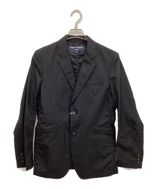 COMME des GARCONS HOMME（コムデギャルソン オム）COMME des GARCONS HOMME (コムデギャルソン オム) テーラードジャケット ブラック サイズ:XSの古着・服飾アイテム