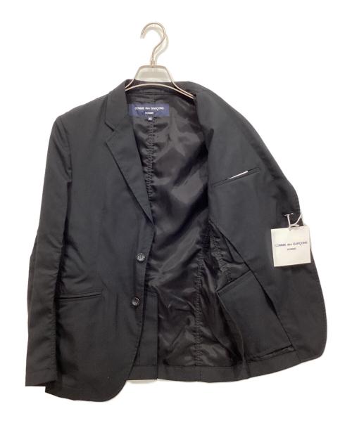 COMME des GARCONS HOMME（コムデギャルソン オム）COMME des GARCONS HOMME (コムデギャルソン オム) テーラードジャケット ブラック サイズ:XSの古着・服飾アイテム