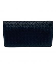 BOTTEGA VENETA（ボッテガベネタ）の古着「長財布」｜ネイビー